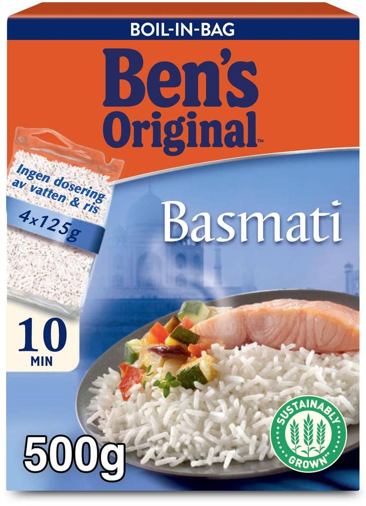 Ben's Original Basmatiris Boil-in-Bag 4x125g