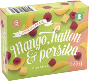 Garant Mango, Hallon & Persika Frysta