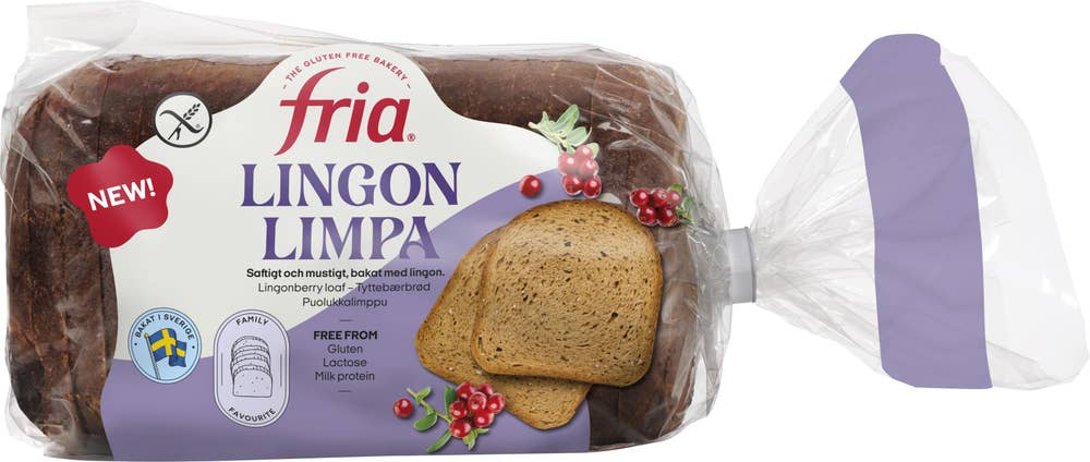 Fria Lingonlimpa Glutenfri Fryst