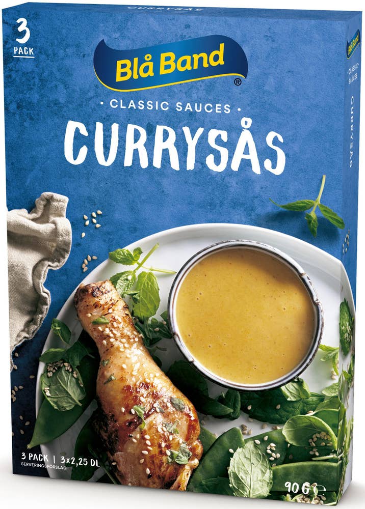 Blå Band Currysås 3-p