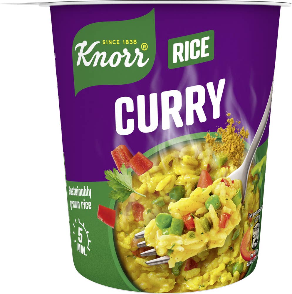 Knorr Snack Pot Ris & Curry