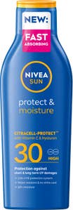 NIVEA Sun Solskydd Protect & Moisture Lotion SPF 30