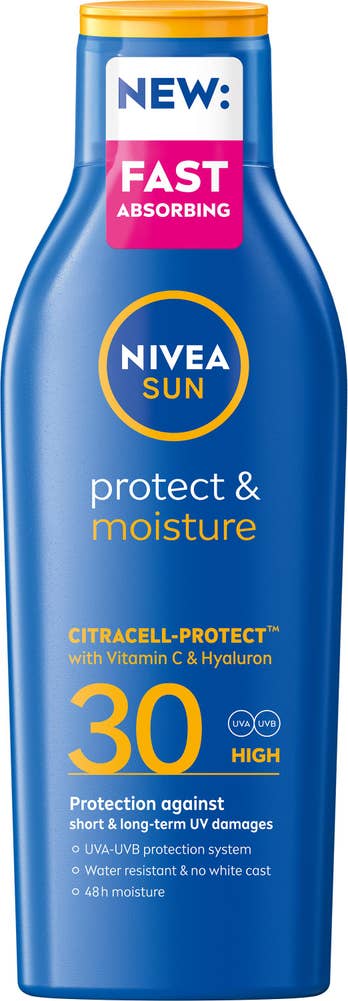 NIVEA Sun Solskydd Protect & Moisture Lotion SPF 30