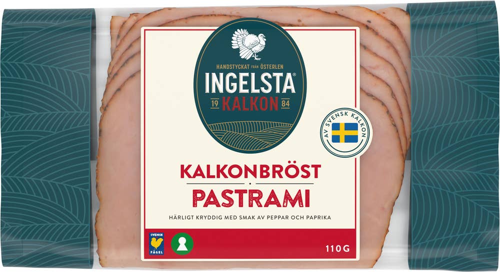Ingelsta Kalkon Pastrami Av Kalkonbröst