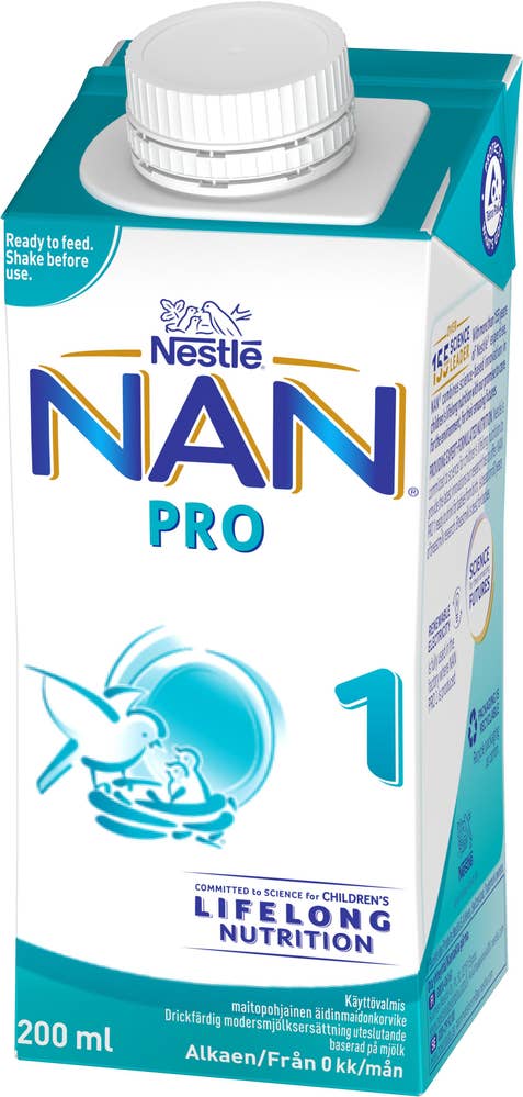 Nestlé Modersmjölksersättning Drickfärdig NAN Pro 1 0M