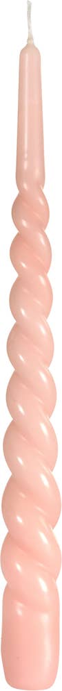 Duni Twistade Ljus Mellow Rose 28cm