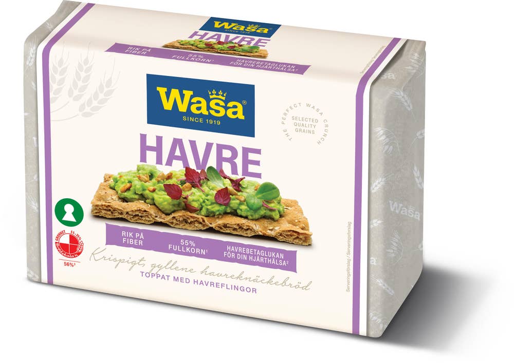 Wasa Knäckebröd Havre bröd