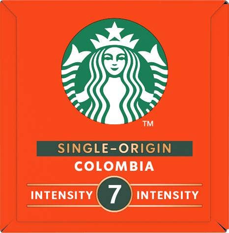 STARBUCKS Colombia 7 Kaffekapslar