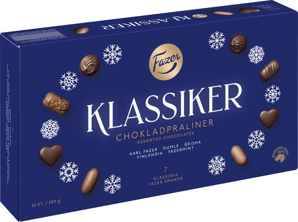 Fazer Klassiker Chokladask