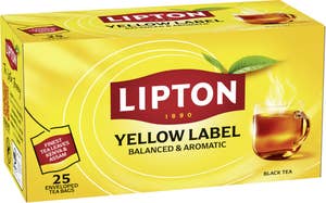 Lipton Svart Te Yellow Label