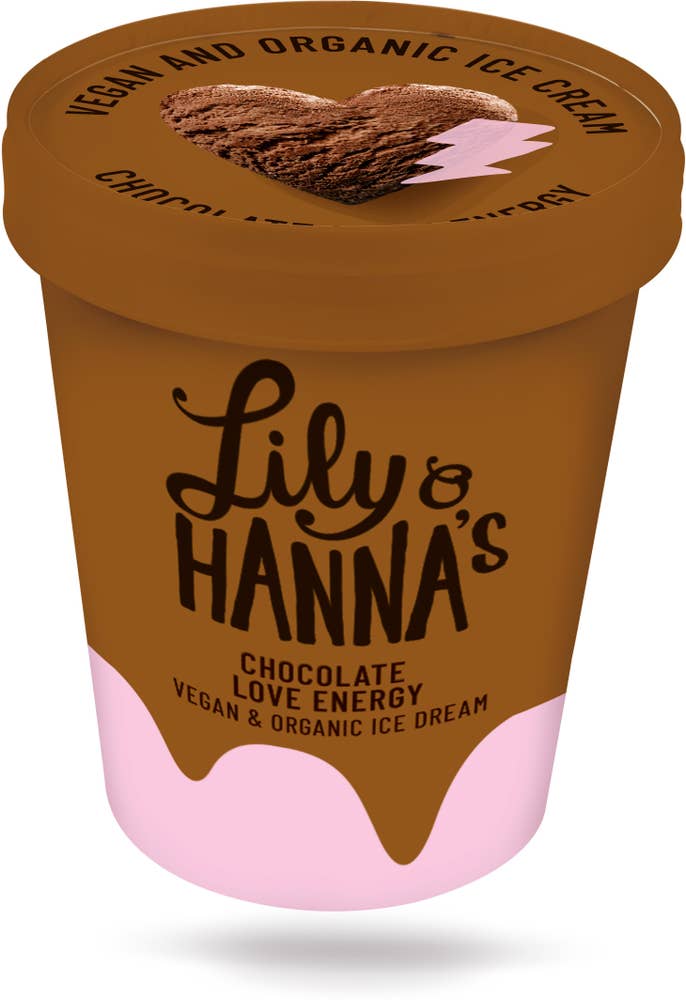 Lily & Hanna Glass Chocolate Love Energy Vegansk EKO Lily & Hanna's