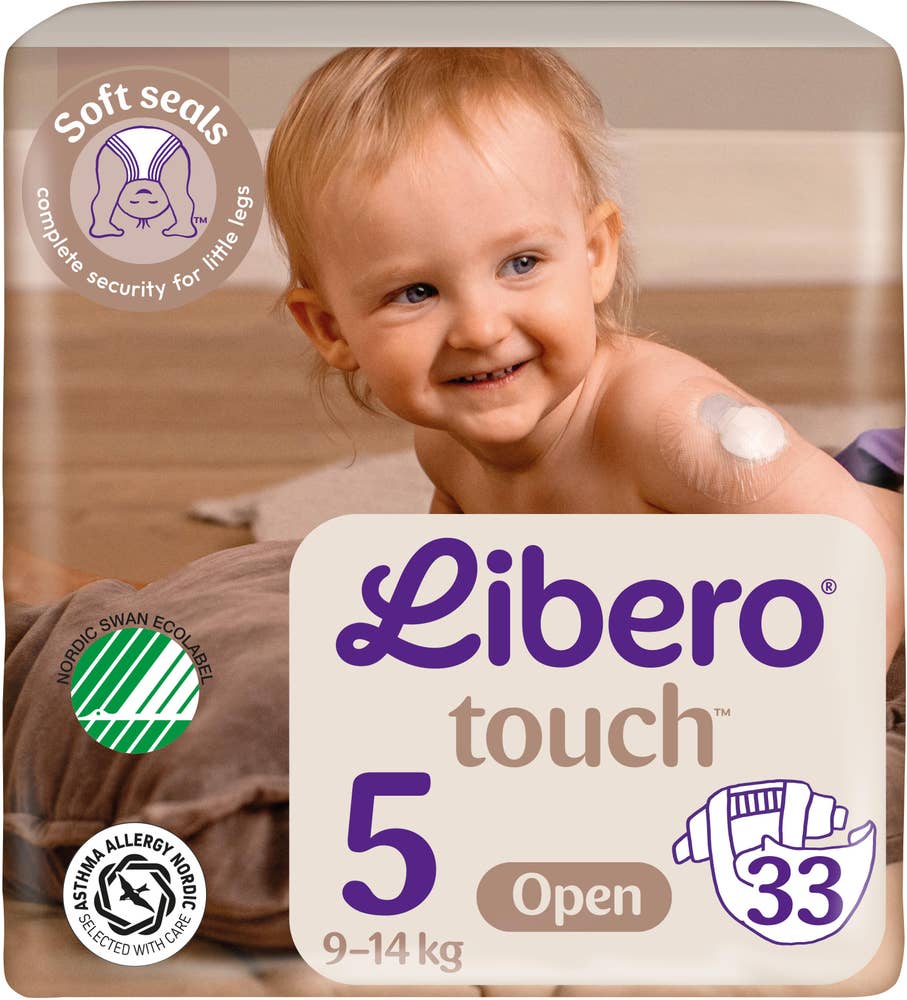 Libero Blöja Touch (5) 9-14kg