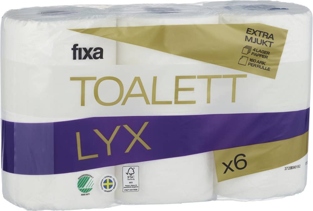 Fixa Toalettpapper Lyx
