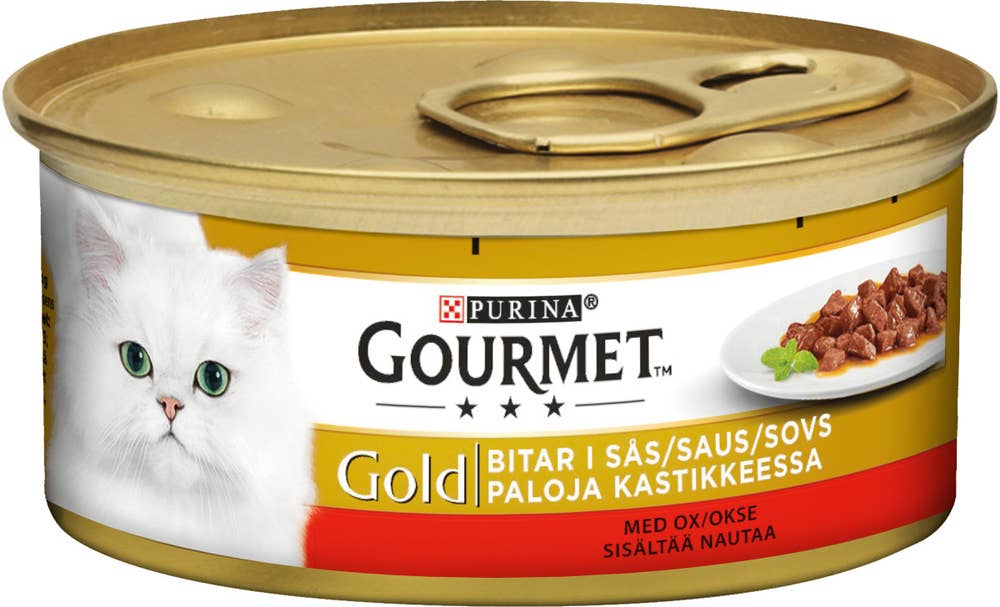 Gourmet Gold Våtfoder Oxkött i Sås