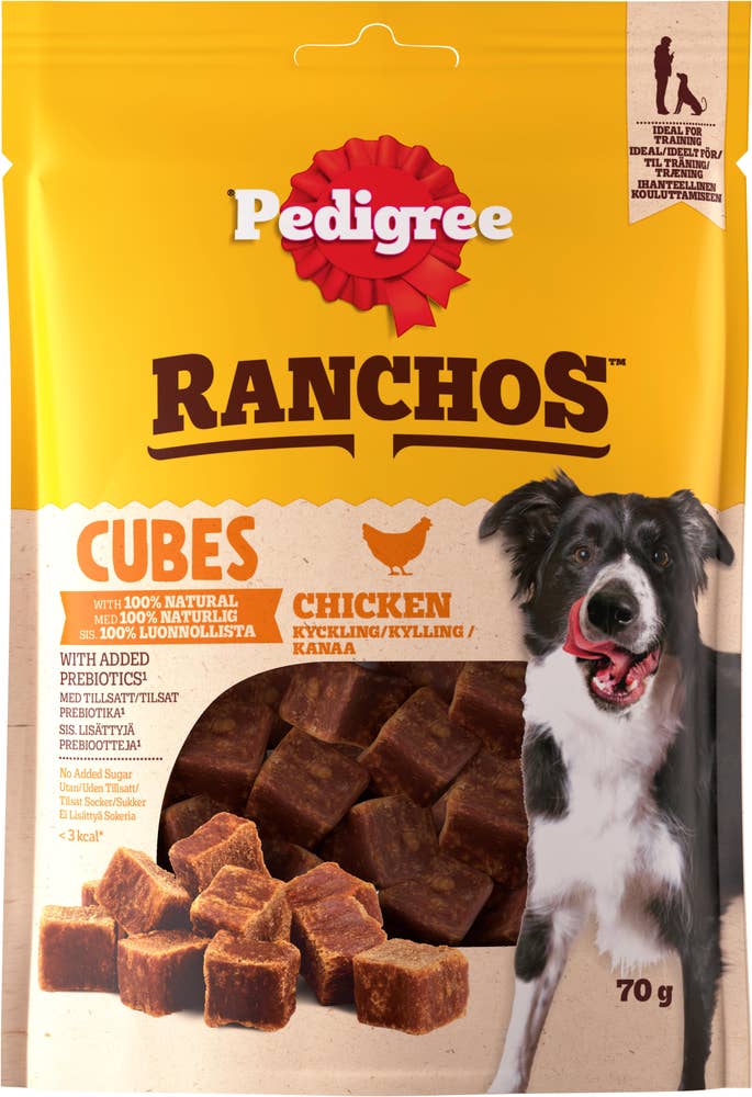 Pedigree Hundgodis Cubes Chicken