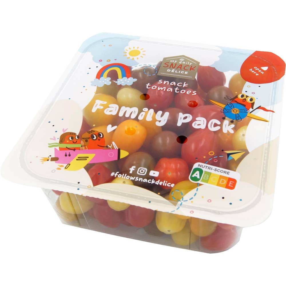 Tomat baby plommon mix ask Klass1 Belgien