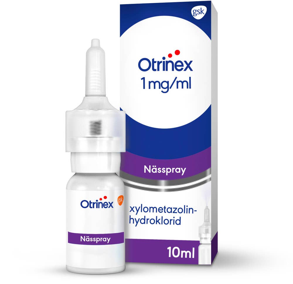 Otrinex Nässpray 1mg/ml 10ml Otrinex
