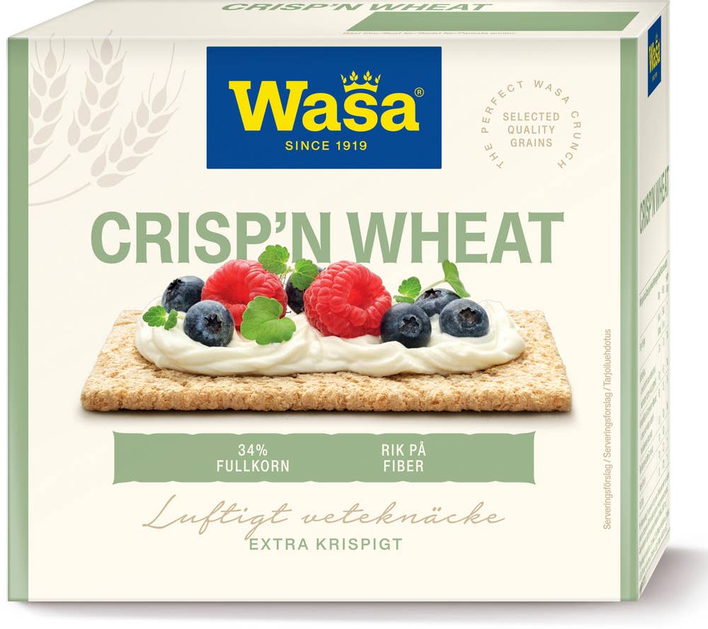 Wasa Knäckebröd Crisp'n Wheat