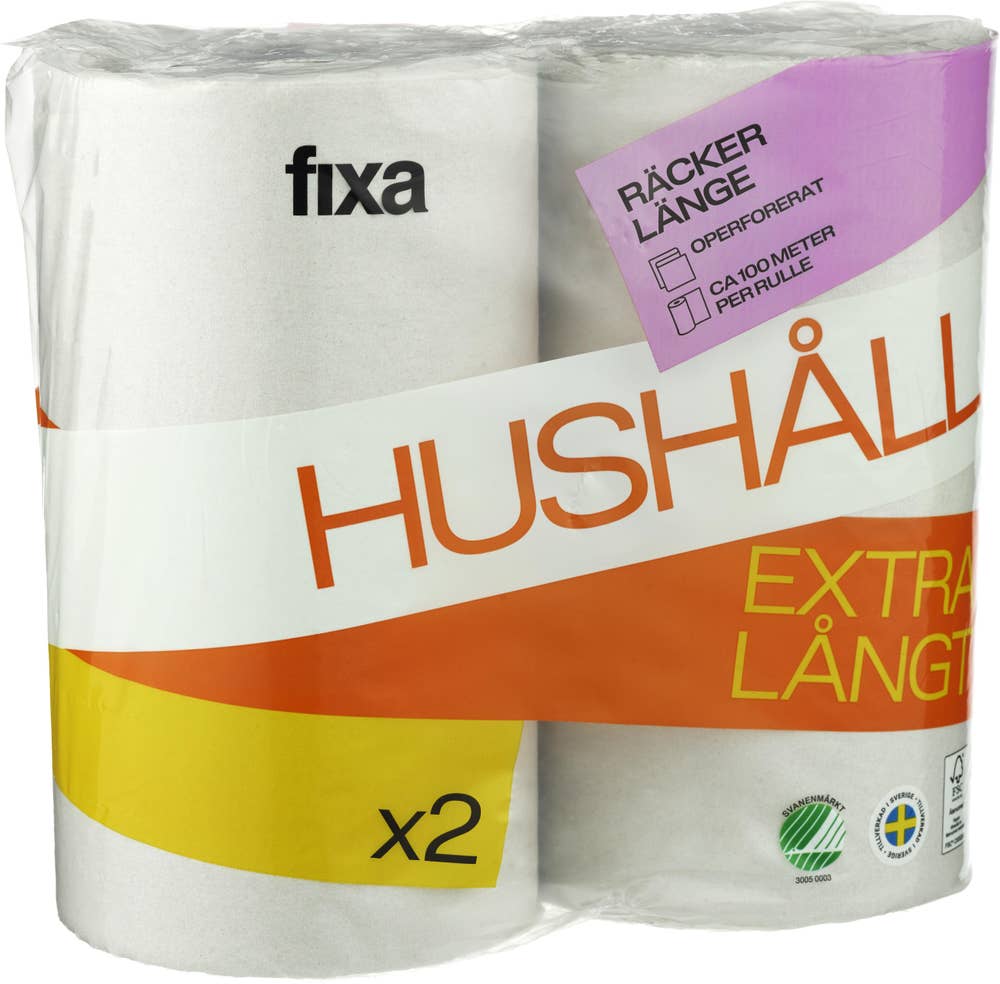Fixa Hushållspapper Extra Långt