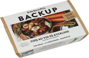 Backup Coq Au Vin Kyckling 2-3 Port Fryst