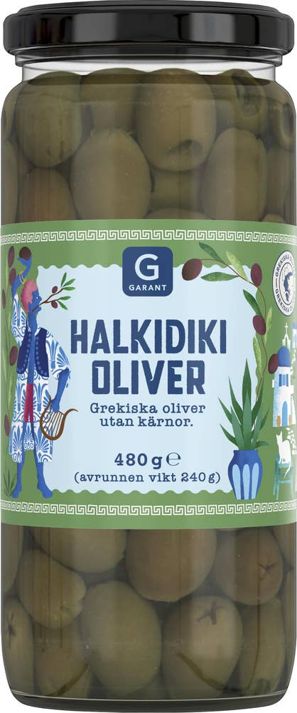 Garant Halkidiki Oliver utan Kärnor