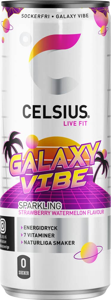 Celsius Energidryck Galaxy Vibe