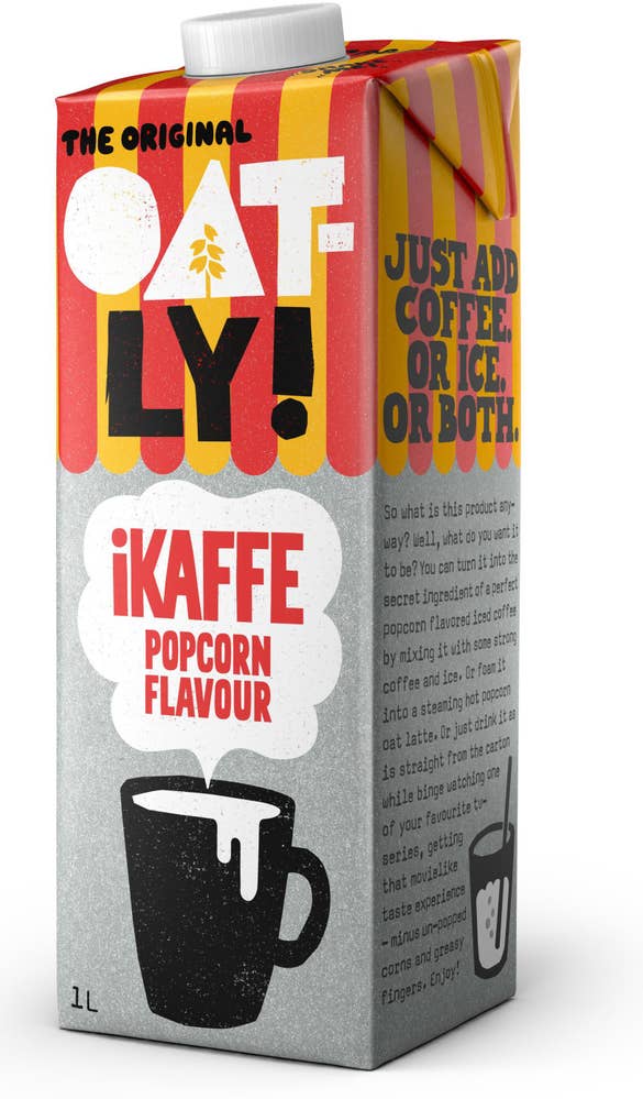 Oatly iKaffe Popcorn Havredryck