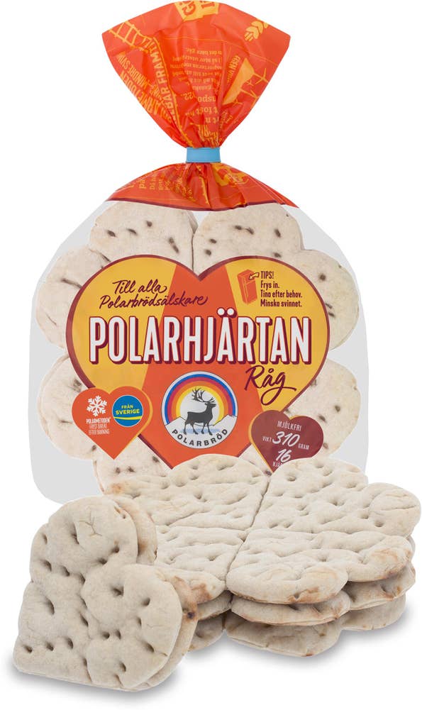 Polarbröd Polarhjärtan