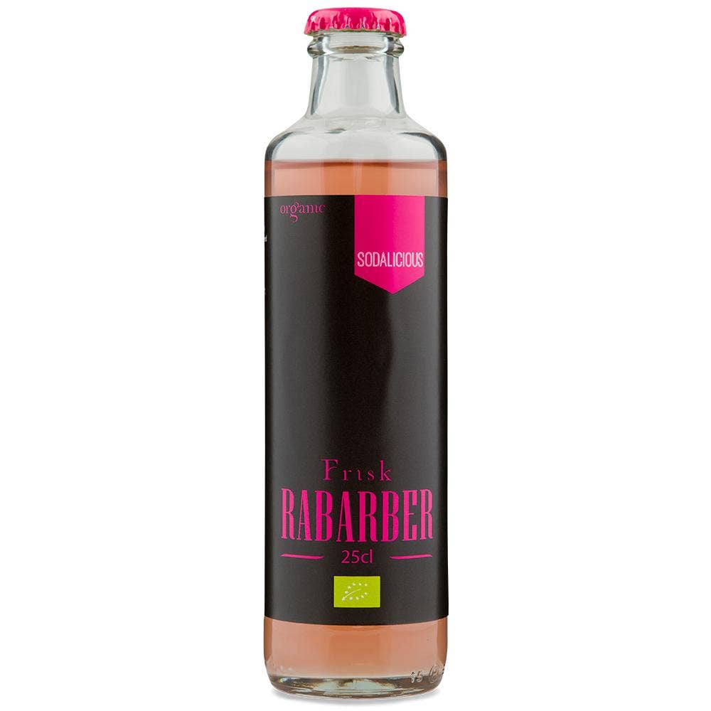 Sodalicious Rabarber EKO Sodalicious