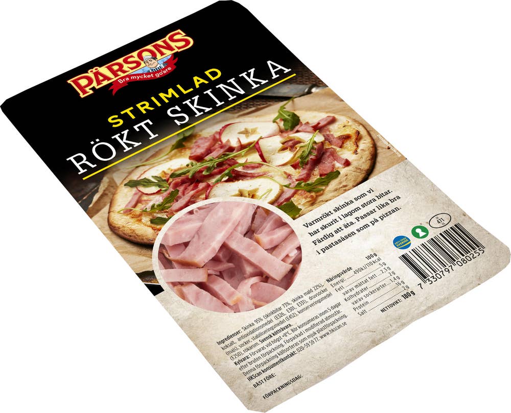 Pärsons Skinka Strimlad 180g Pärsons
