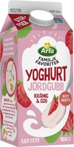 Arla® Yoghurt Jordgubb 1,8% Familjefavoriter