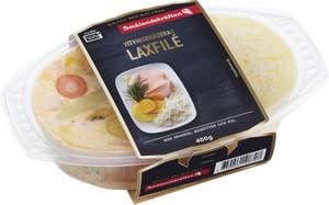 Smålandskräftan Vitvinsbrässerad Laxfilé