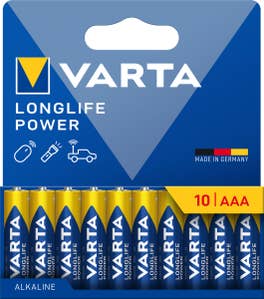 Varta Batteri Longlife Power AAA
