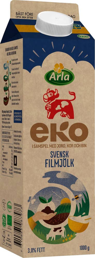 Arla Ko® Filmjölk 3% EKO/KRAV