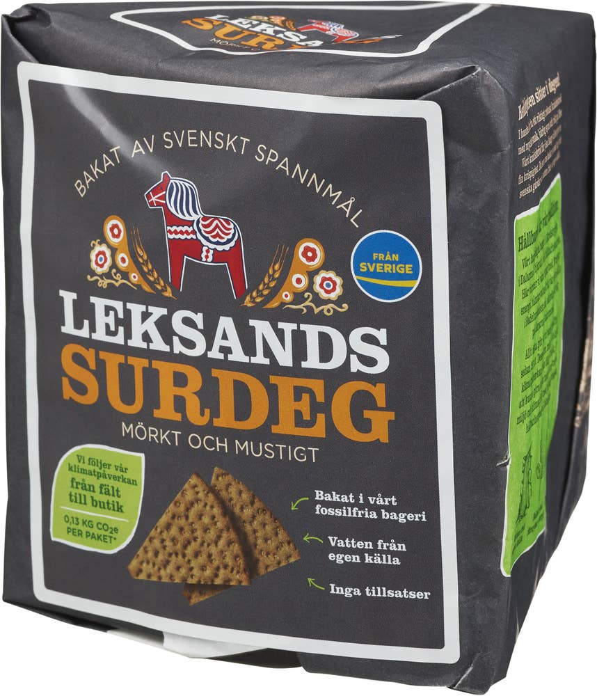 Leksands Knäckebröd Surdegsknäcke Trekant