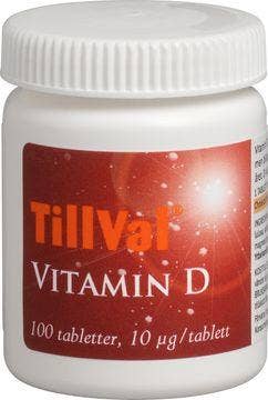 TillVal Vitamin D, Tabletter