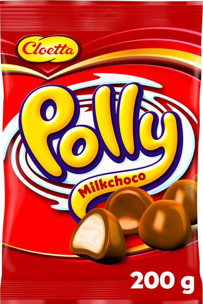 Cloetta Polly Mjölkchoklad Röd