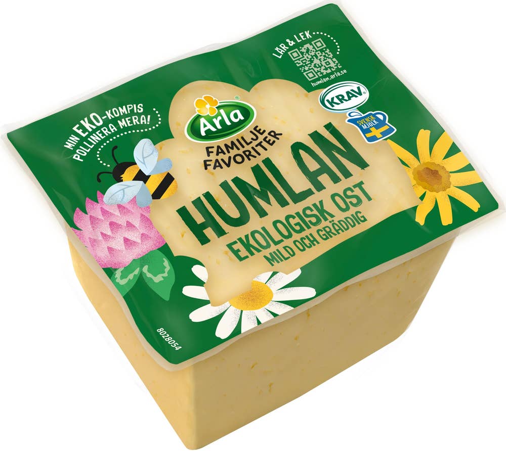 Arla® Humlan Ost 33% EKO/KRAV Familjefavoriter