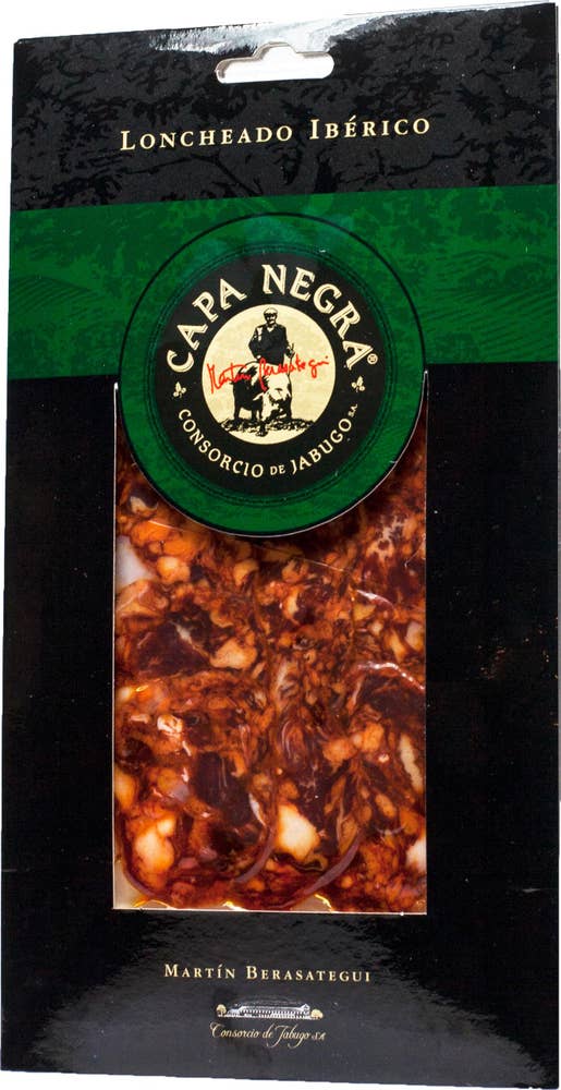 Capa Negra Chorizo Iberico Bellota Skivad