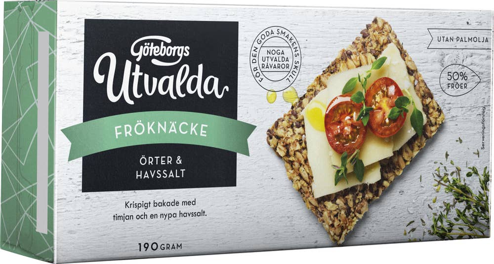 Göteborgs Utvalda Utvalda Fröknäcke Örter & Havssalt