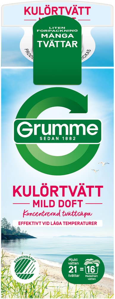 Grumme Flytande Kulörtvätt