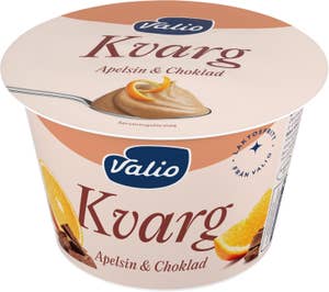 Valio Kvarg Apelsin & Choklad Laktosfri 8%