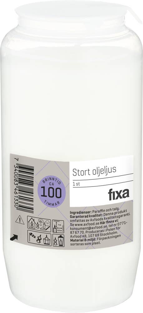 Fixa Oljeljus Stort 100H