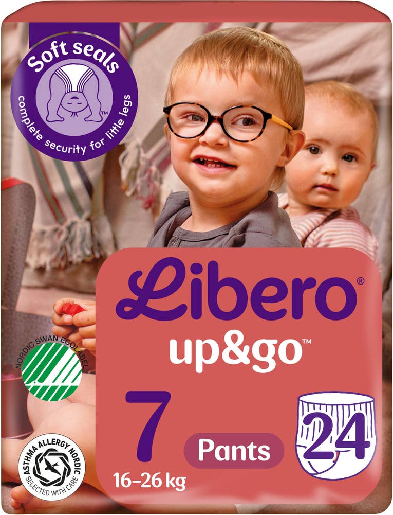 Libero Blöja Up&Go (7) 16-26kg