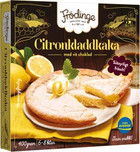 Frödinge Citronkladdkaka Fryst 400g Frödinge