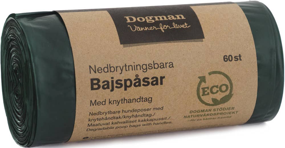 Dogman Bajspåsar Nedbrytbar
