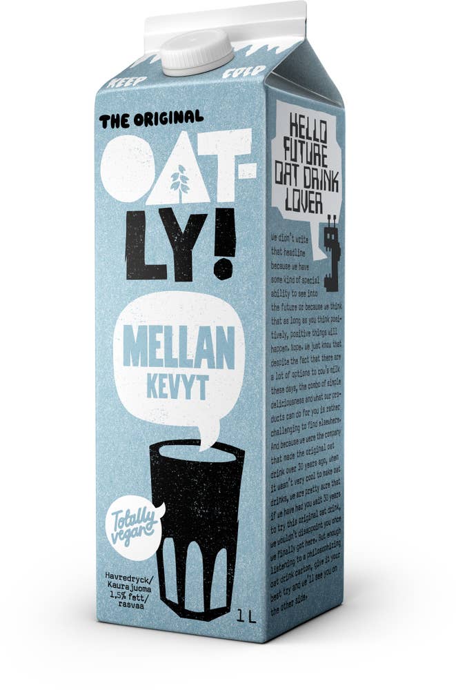 Oatly Havredryck Mellan Färsk 1,5%