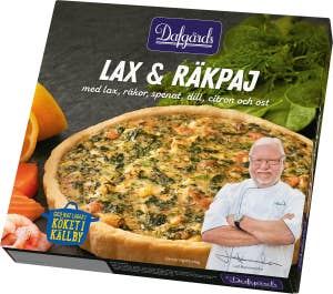Dafgårds Lax & Räkpaj Fryst