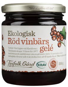 Torfolk Gård Rödvinbärsgelé EKO/KRAV