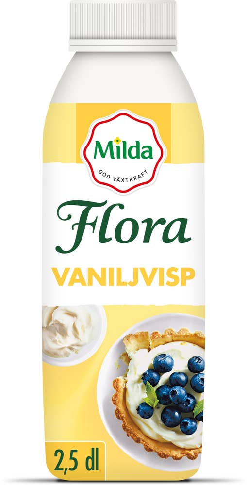 Flora Vaniljvisp Laktosfri